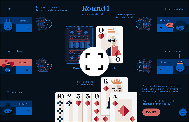Gameplay setup